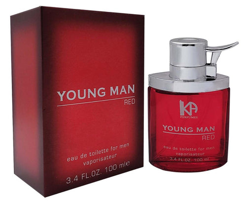 oung Man Red – Eau de Toilette for Men (100ml)